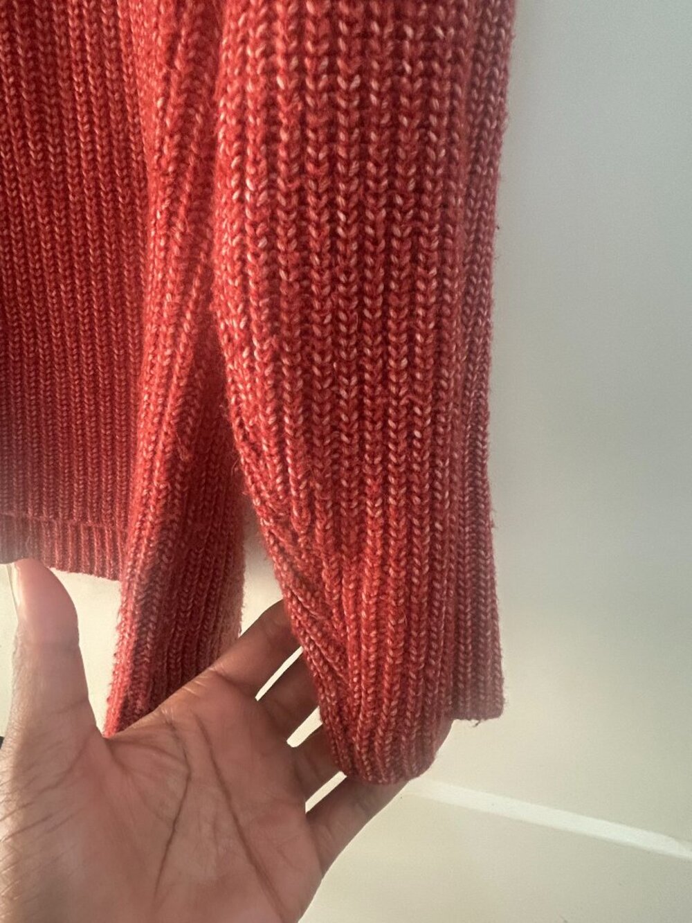 Lane Bryant Plus Size Red/Orange Sweater Women’s 18/20 - Picture 6 of 8
